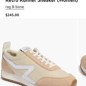 Rag and Bone Retro Runner woman’s sneaker sz8